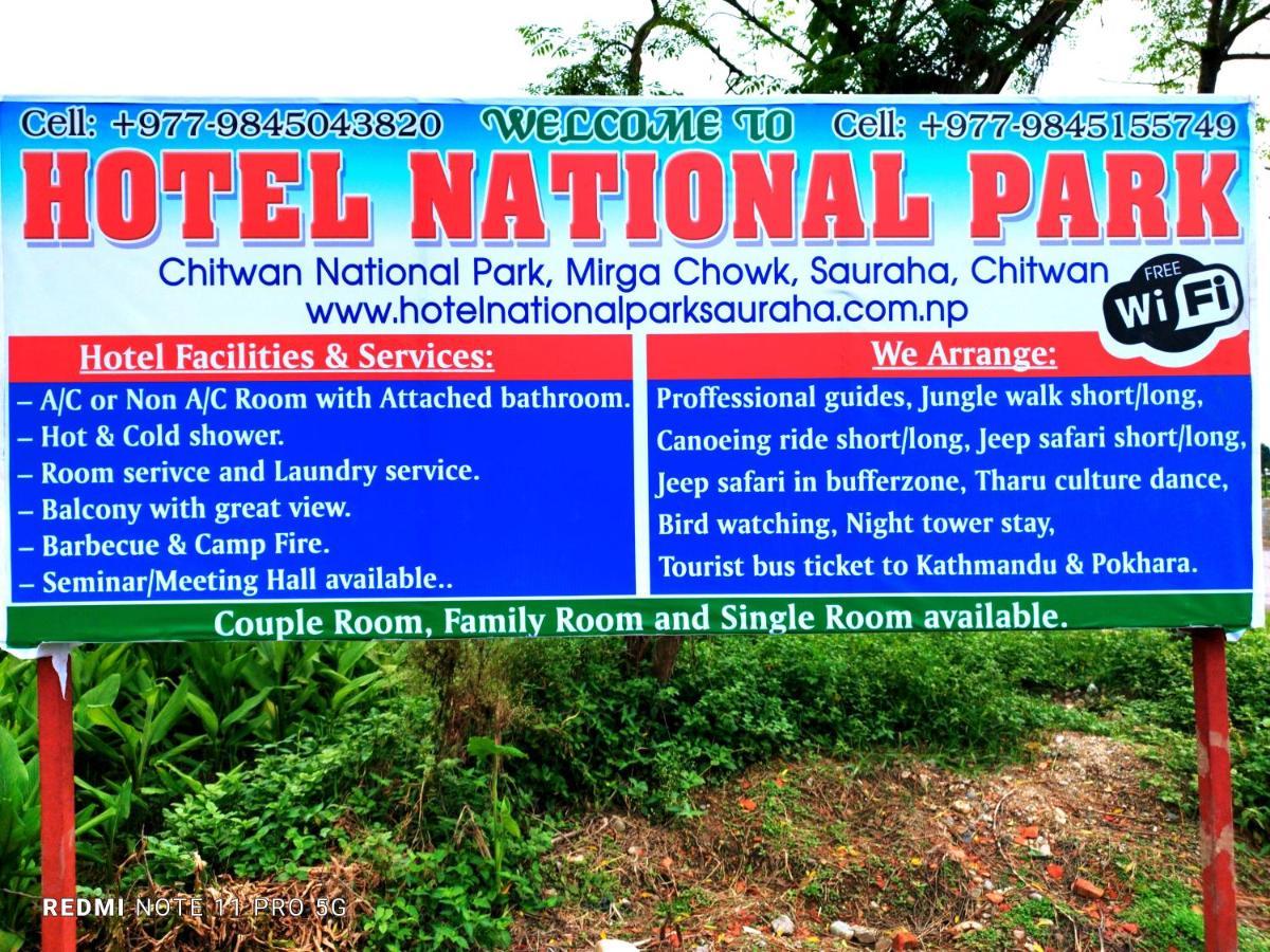 Hotel National Park Sauraha- Homely Stay And Peaceful Location With Jungle Safari Arrangements Ngoại thất bức ảnh