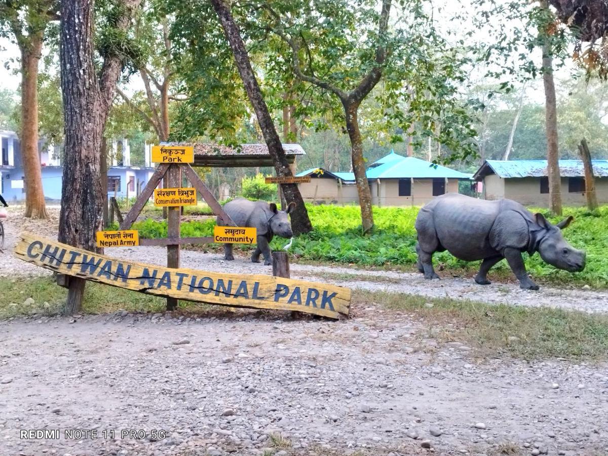 Hotel National Park Sauraha- Homely Stay And Peaceful Location With Jungle Safari Arrangements Ngoại thất bức ảnh